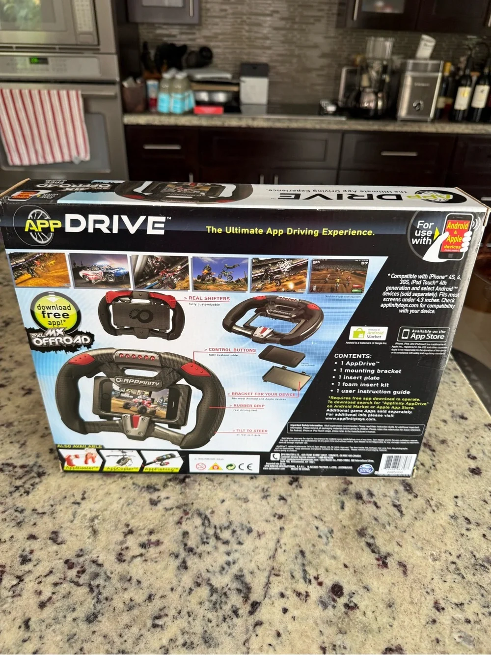 NIB Sealed Spin Master AppFinity AppDrive Controller iOS Iphone Android